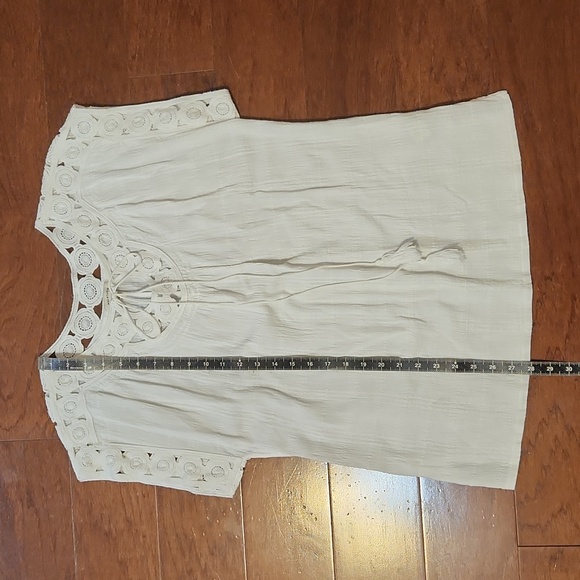 Max Studio Crinkle Cotton Tunic size L - Picture 5 of 5